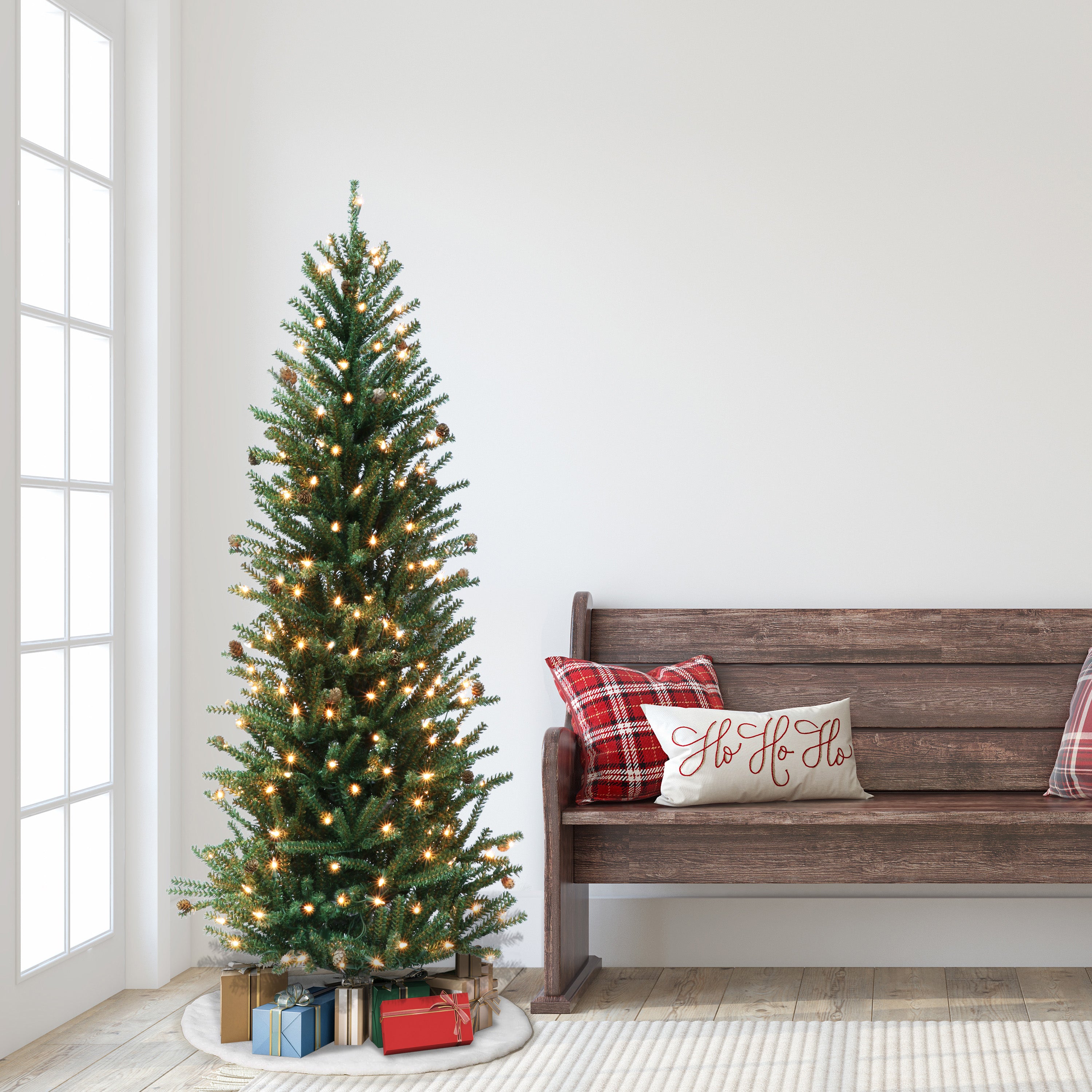 6ft Pre-Lit Christmas Tree